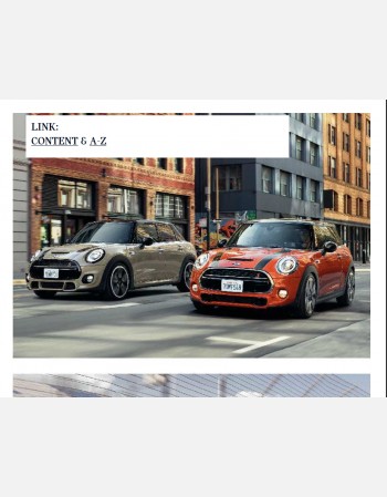 mini cooper 2021 owners manual